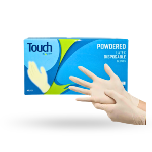 Powdered Latex Disposable Gloves